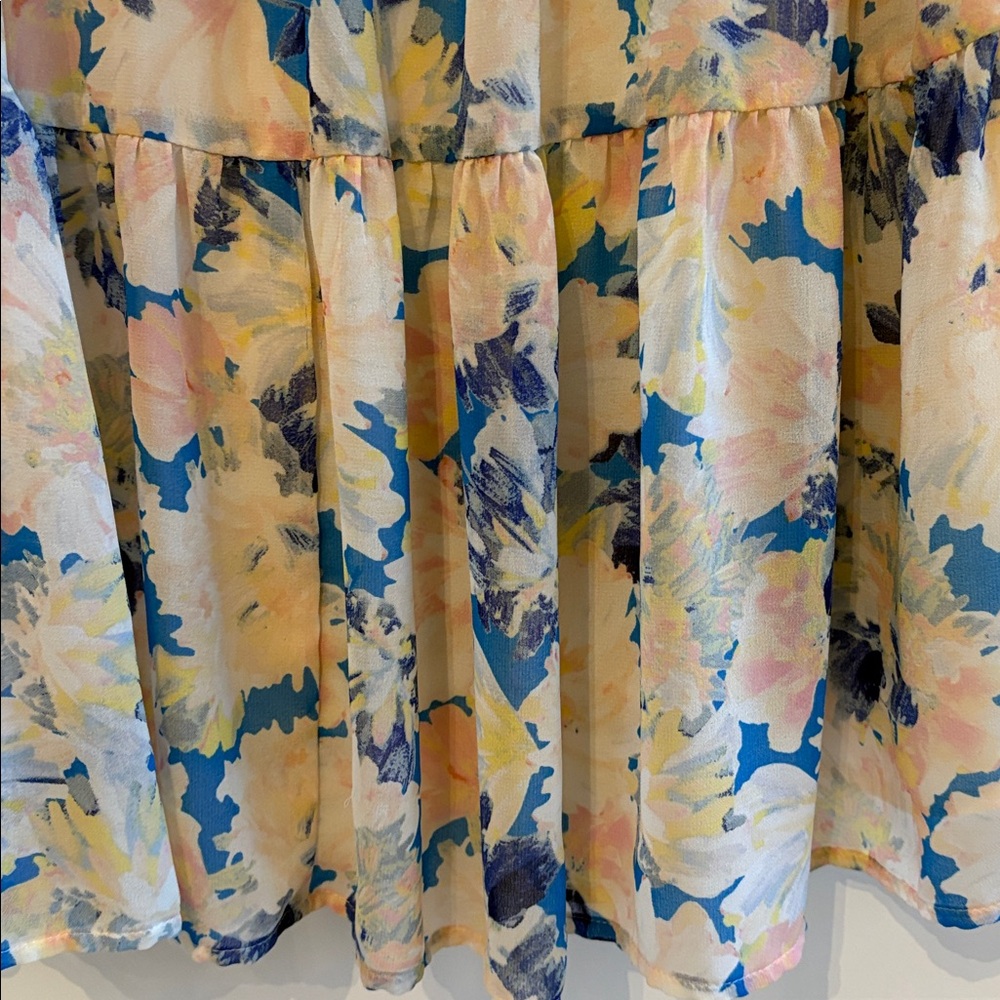 Sanctuary Floral Swing Dress Sz 6 - Picture 4 of 8